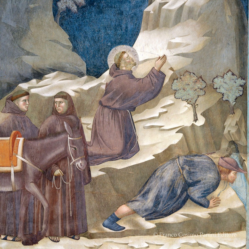 Giotto - Il miracolo della fonte