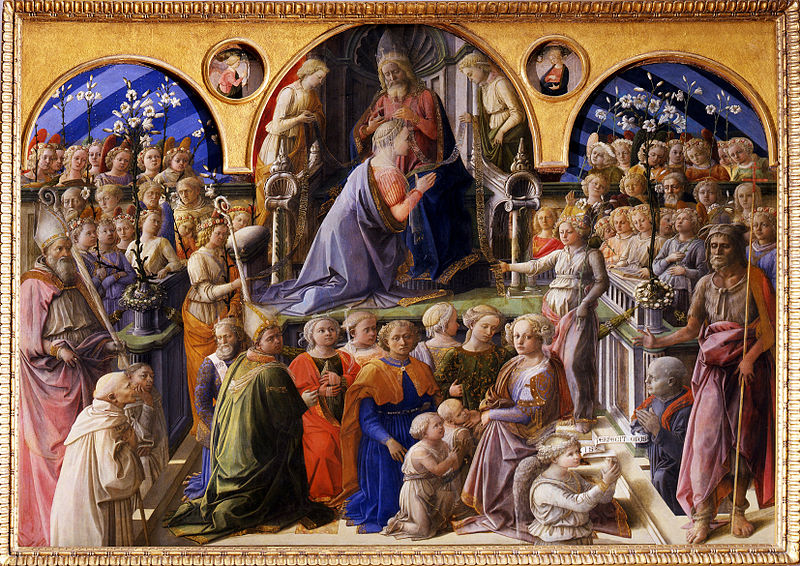 800px-Filippo_Lippi_-_Incoronazione_della_Vergine_-_Google_Art_Project