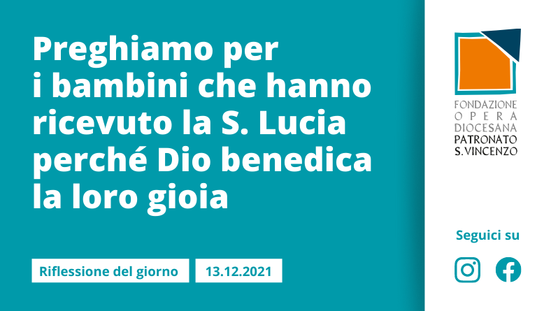 Lunedì 13 dicembre 2021