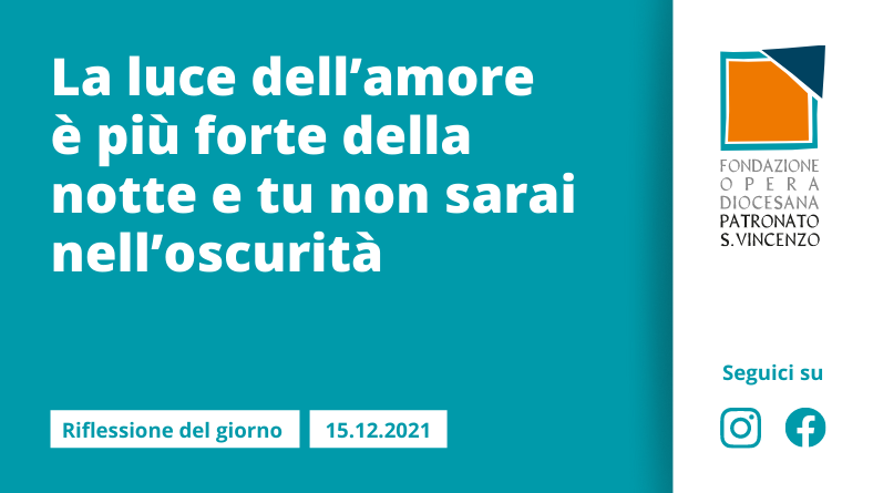 Mercoledì 15 dicembre 2021