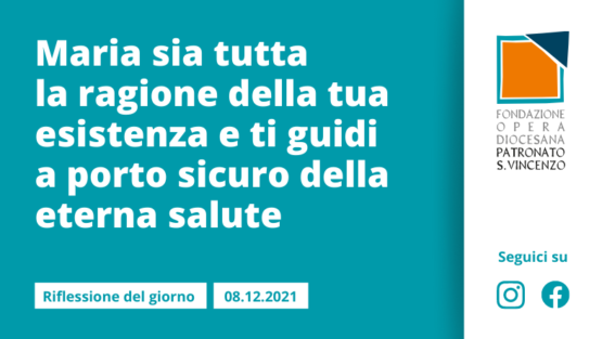 Mercoledì 8 dicembre 2021