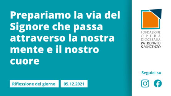 Domenica 5 dicembre 2021