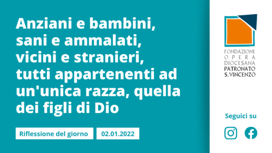 Domenica 2 gennaio 2022