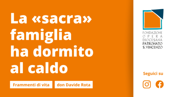 La «sacra» famiglia ha dormito al caldo