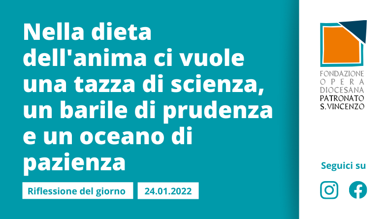 Lunedì 24 gennaio 2022