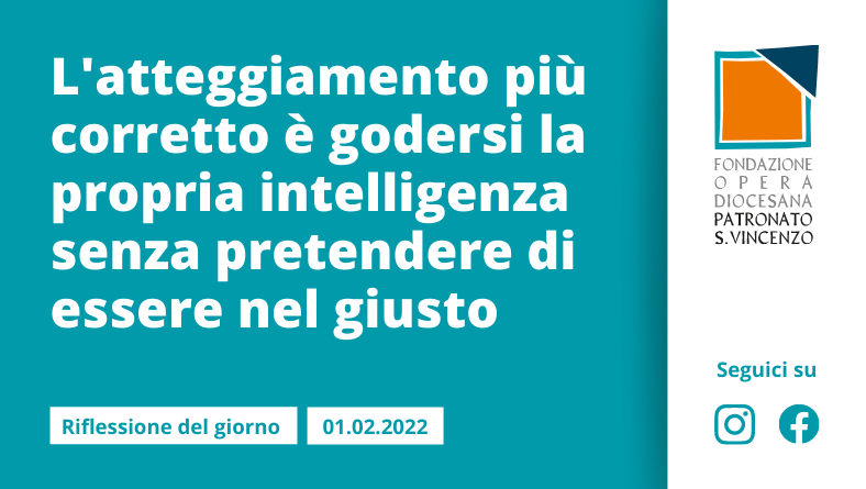 Martedì 1 febbraio 2022