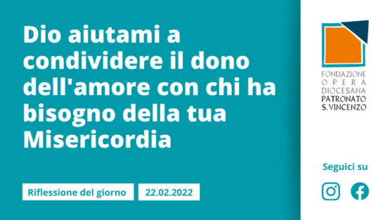 Martedì 22 febbraio 2022