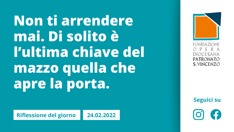 Giovedì 24 febbraio 2022