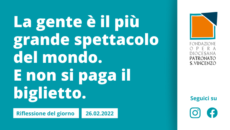 Sabato 26 febbraio 2022