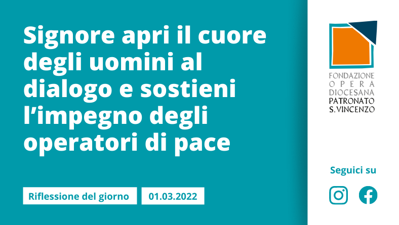 Martedì 1 marzo 2022