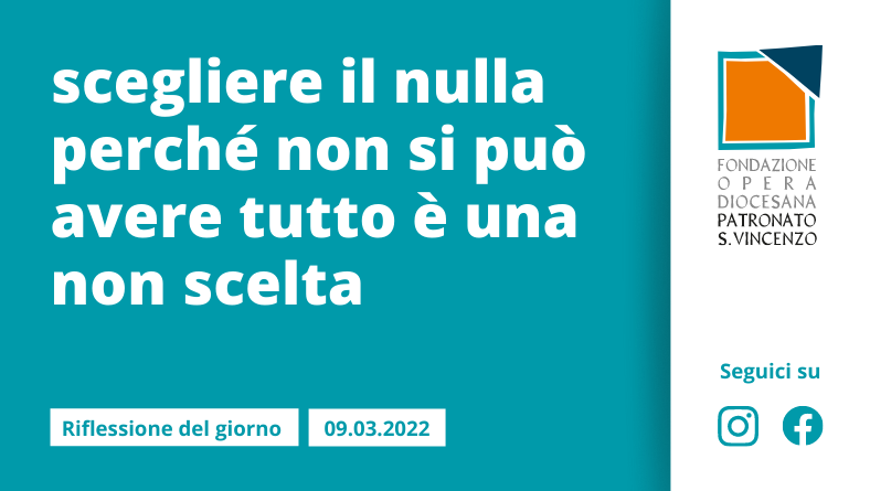 Mercoledì 9 marzo 2022