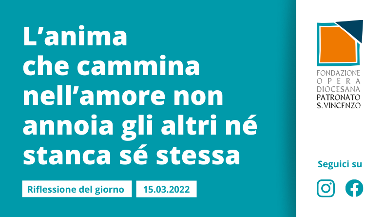 Martedì 15 marzo 2022