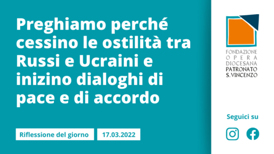 Giovedì 17 marzo 2022