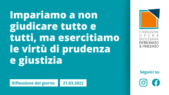 Lunedì 21 marzo 2022