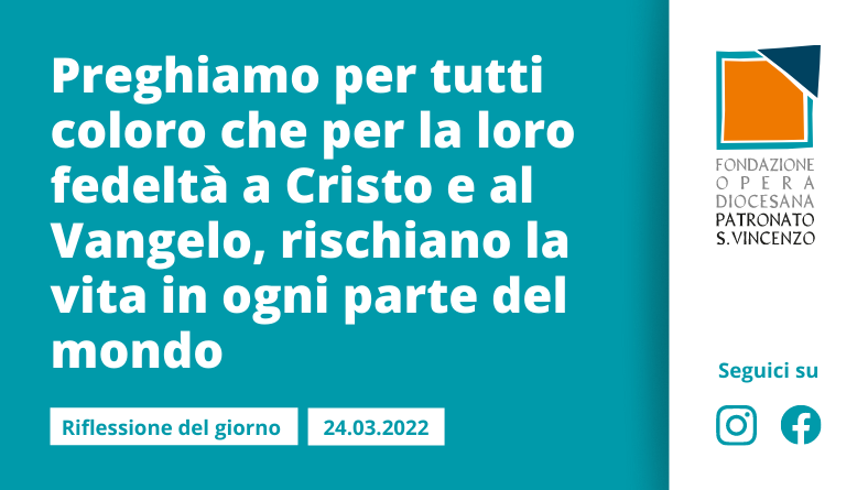 Giovedì 24 marzo 2022