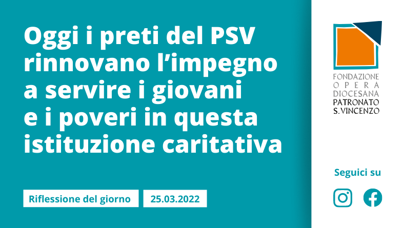 Venerdì 25 marzo 2022