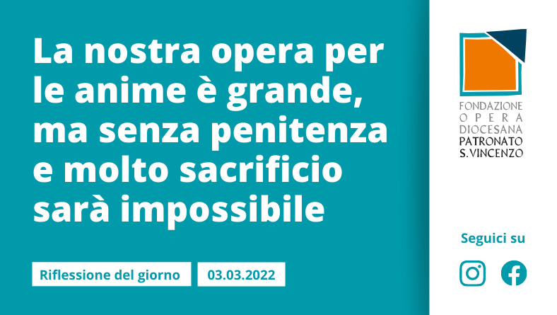 Giovedì 3 marzo 2022