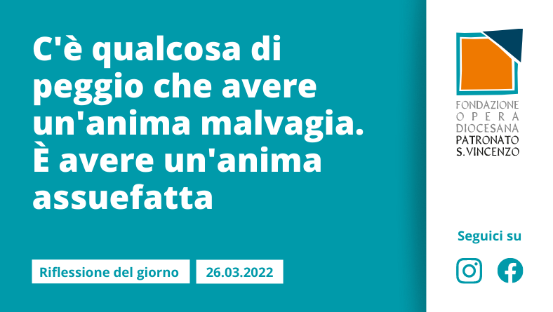 Sabato 26 marzo 2022