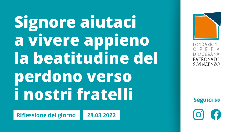 Lunedì 28 marzo 2022