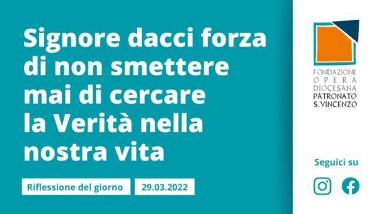 Martedì 29 marzo 2022