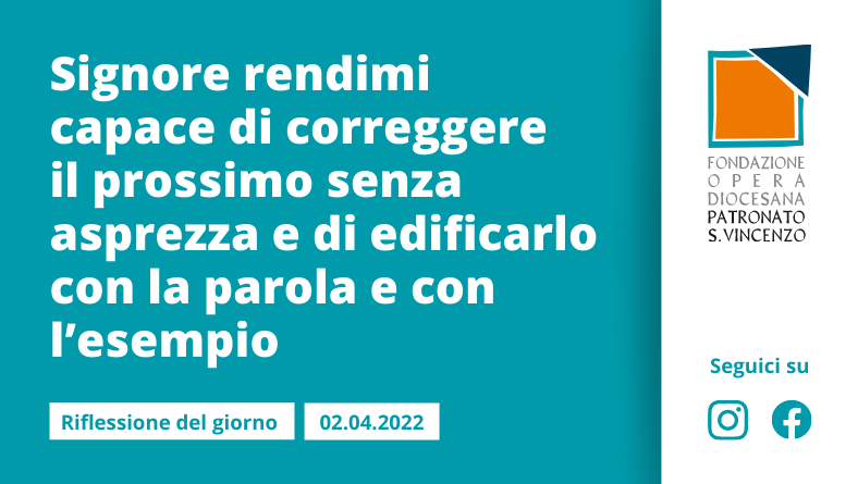 Sabato 2 aprile 2022