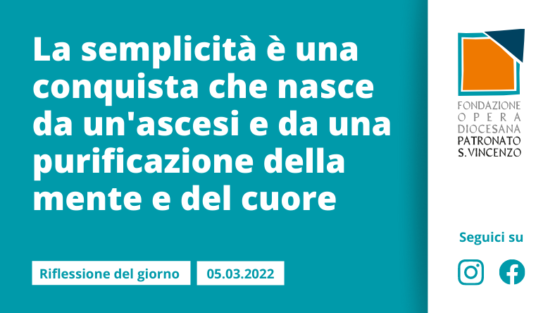 Sabato 5 marzo 2022