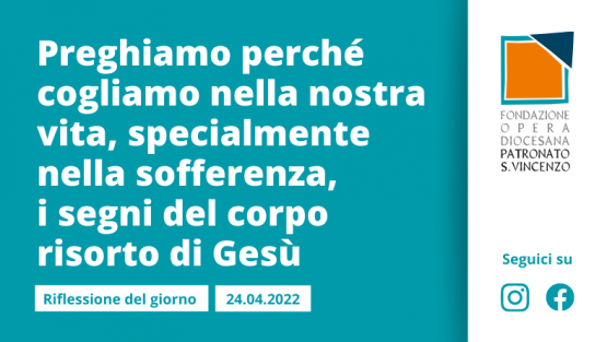 Domenica 24 aprile 2022
