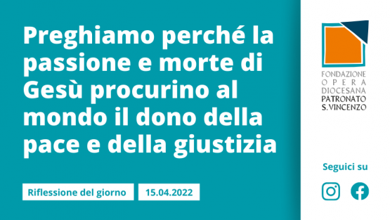 Venerdì 15 aprile 2022