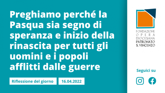 Sabato 16 aprile 2022