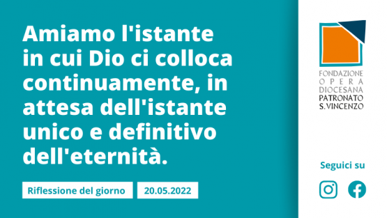 Venerdì 20 maggio 2022