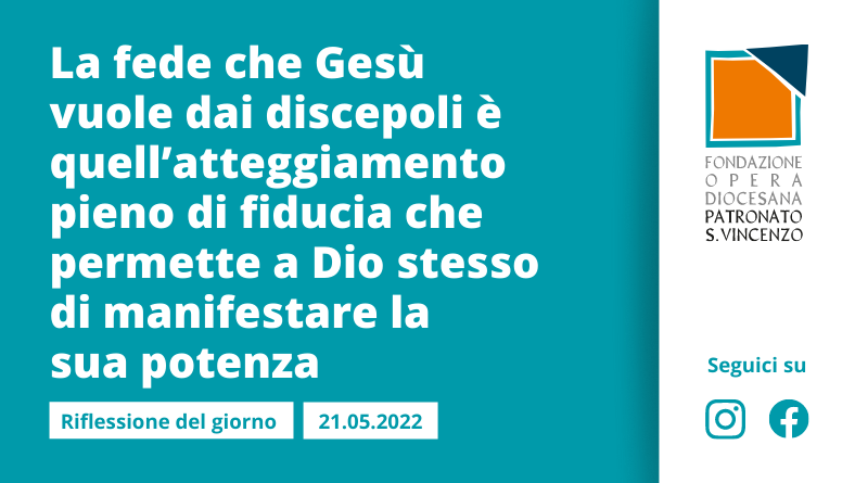 Sabato 21 maggio 2022