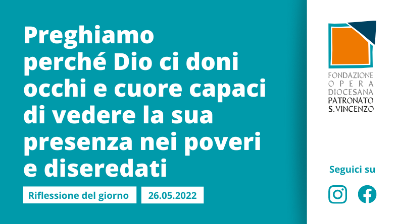 Giovedì 26 maggio 2022