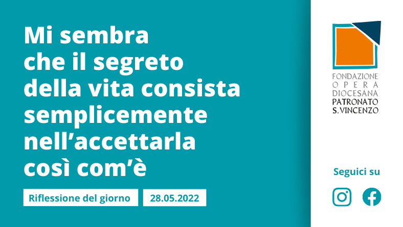 Sabato 28 maggio 2022