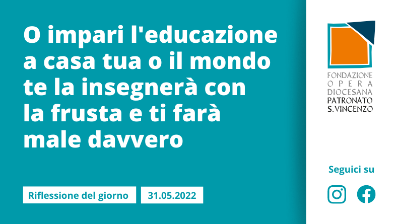 Martedì 31 maggio 2022