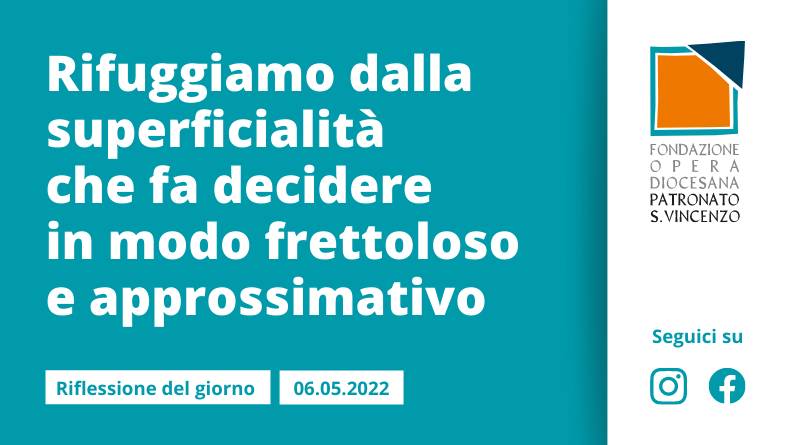 Venerdì 6 maggio 2022