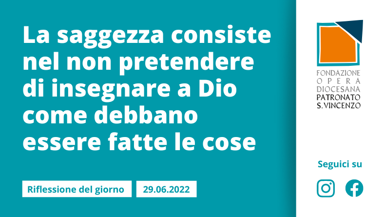 Mercoledì 29 giugno 2022