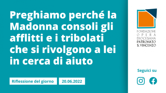 Lunedì 20 giugno 2022
