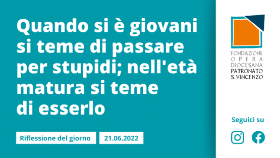 Martedì 21 giugno 2022