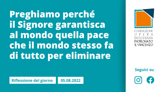 Venerdì 5 agosto 2022