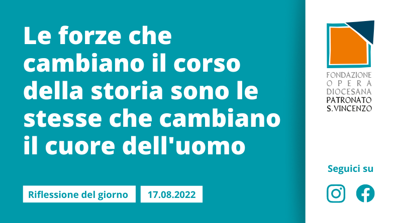 Mercoledì 17 agosto 2022