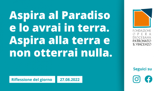 Sabato 27 agosto 2022