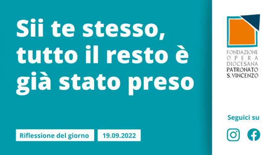 Lunedì 19 settembre 2022