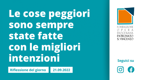 Mercoledì 21 settembre 2022