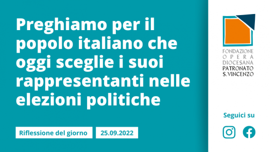 Domenica 25 settembre 2022