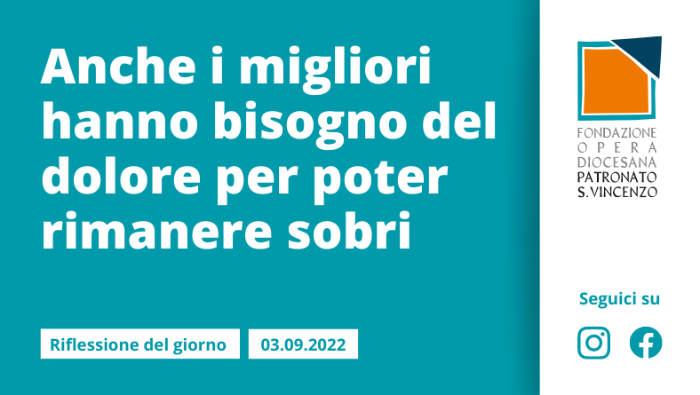 Sabato 3 settembre 2022