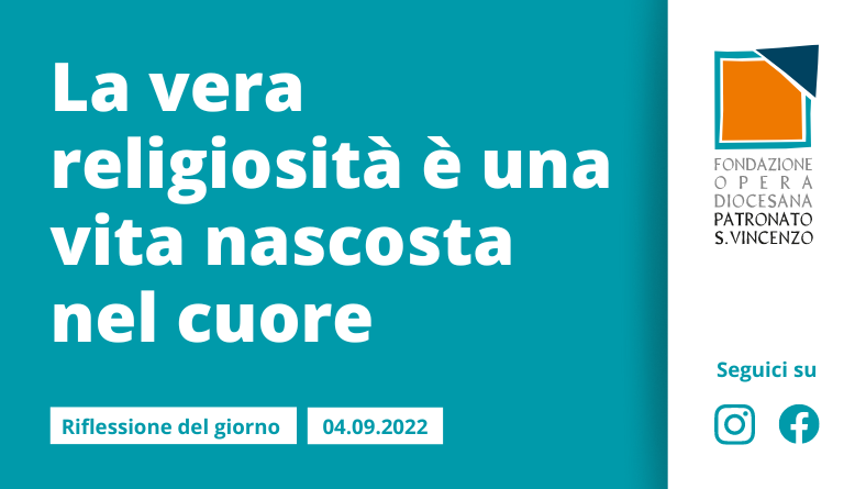 Domenica 4 settembre 2022