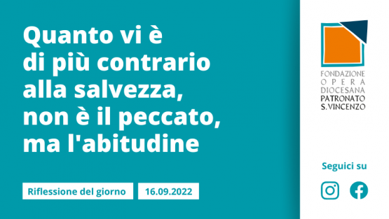 Venerdì 16 settembre 2022