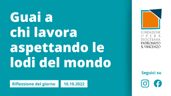 Lunedì 10 ottobre 2022