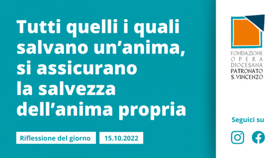 Sabato 15 ottobre 2022