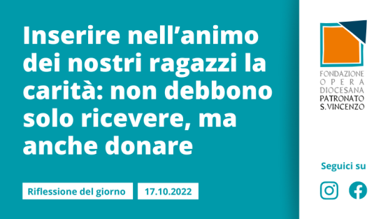 Lunedì 17 ottobre 2022